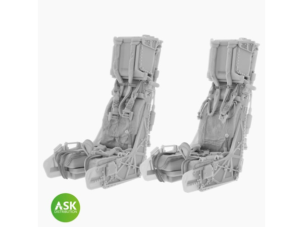 F/A18F super Hornet / EA18G Growler SJU17 Ejection seat with seat belts  (Meng)  200-A48062