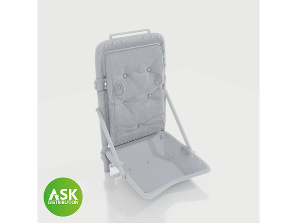 P51D Mustang seat without Seatbelts ((Eduard)  200-A48087