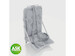 P51B Mustang seat with Seatbelts ((Eduard) 200-A48093