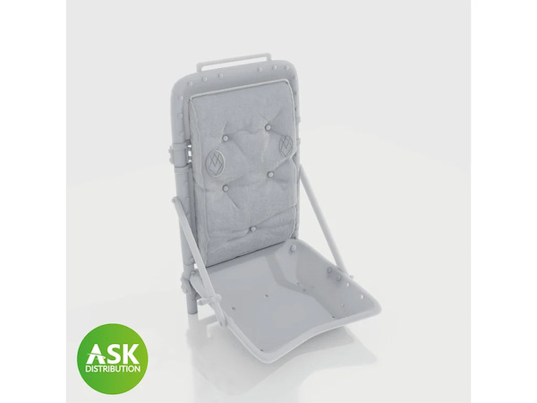 P51B Mustang seat without Seatbelts ((Eduard)  200-A48094