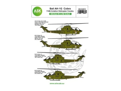 Bell AH1G Cobra (114th Aviation Helkicopter Cavalry, US Army)  200-D48019