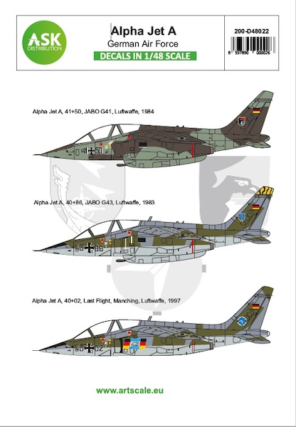 Alpha Jet A (German Air Force) 200-D48022