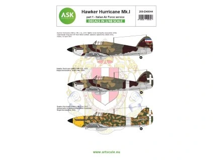 Hawker Hurricane MKIIc Part 1 (Italian Air Force Service)  200-D48044