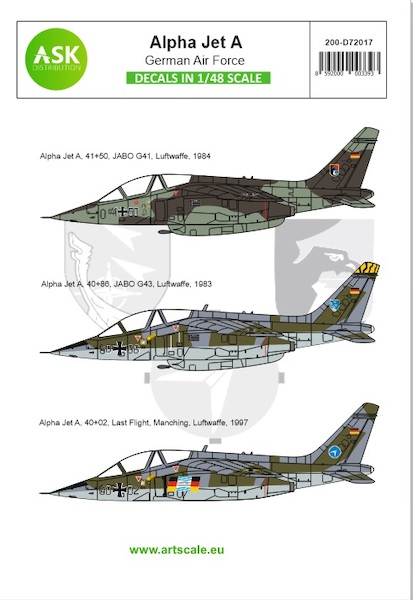 Alpha Jet A (German Air Force)  200-D72017