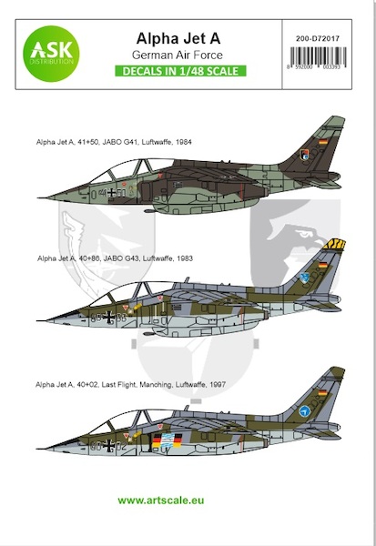 Alpha Jet A (German Air Force) 200-D72017