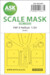 Masking Set Grumman F6F-5 Hellcat Canopy (Airfix) Single Sided 200-M24004