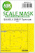 Masking Set SAAB j29B/F Tunnan Canopy and wheels (Fly) Double Sided 200-M32017