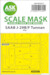 Masking Set SAAB j29B/F Tunnan Canopy and wheels (Fly) Double Sided 200-M32017
