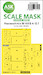 Masking Set Messerschmitt BF109E-4/E-7 Canopy and wheels (Dragon/Hobby 2000)) Double Sided 200-M32019