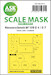 Masking Set Messerschmitt BF109E-4/E-7 Canopy and wheels (Dragon/Hobby 2000) One Sided 200-M32020