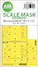 Masking Set Messerschmitt BF109E-3 Canopy and wheels (Dragon/Hobby 2000) Double Sided 200-M32021