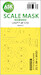 Masking Set USAF F4E Phantom Canopy and wheels (Academy/Revell) Single  Sided 200-M32029
