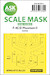 Masking Set USAF F4C/D Phantom Canopy and wheels (Tamiya) Single  Sided 200-M32031