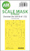 Dornier Do335B-6 Masking set (Hong Kong Models) One sided 200-M32035