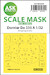 Masking Dornier Do335A Masking set (Hong Kong Models) One sided 200-M32039