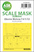 Masking Set Gloster Meteor F4  Canopy and wheels (Hong Kong Models) Single Sided 200-M32042