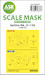 Masking Set Supermarine Spitfire MKIX Canopy and wheels (Tamiya) Double Sided 200-M32047