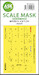 Masking Set Messerschmitt BF109G2/4 Canopy and wheels (Revell) Double Sided 200-M32051