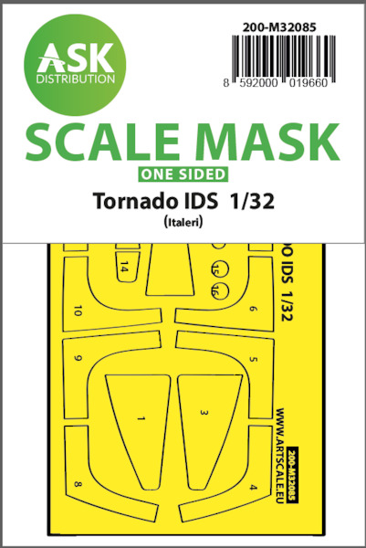 Masking Set Panavia Tornado IDS (Italeri) Single Sided 200-M32085