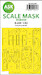 Masking Set B25H Mitchell (Hong Kong Models) Single Sided 200-M32087