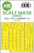 Masking Set Grumman TBM-3/TBF-1 Avenger (Trumpeter) Single sided 200-M32093