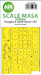 Masking Set Douglas A20J/K Havoc Single sided (Hong Kong Models) 200-M32099
