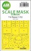 Masking Set North American T6 Texan Single sided (Kitty Hawk) 200-M32103