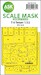 Masking Set North American T6 Texan Double sided (Kitty Hawk) 200-M32104