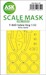 Masking Set North American F86D Sabredog Single sided (Kitty Hawk) 200-M32107