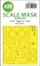 Masking Set Northrop F5F Tiger II Single sided (Kitty Hawk) 200-M32109