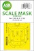 Masking Set Focke Wulf FW190A-4 Canopy Single sided (Zoukei Mura) 200-M32115