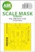 Masking Set Focke Wulf FW190A-4 Canopy Single sided (Zoukei Mura) 200-M32115