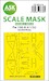 Masking Set Focke Wulf FW190A-4 Canopy Double sided (Zoukei Mura) 200-M32116