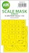 Masking Set Douglas A20G RAAF Havoc Canopy and wheels Single Sided (Hong Kong Models) 200-M32118