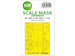Masking Set Messerschmitt BF109F-4/F-4 Canopy and tailwheel (Hasegawa/Hobby 2000) Double Sided 200-M32124