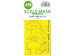 Masking Set Spitfire MkVa Canopy and wheels Double Sided (Kotare) 200-M32131