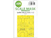 Masking Set Spitfire MkVb (Early) Canopy and wheels Double Sided (Kotare) 200-M32139