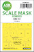 Masking Set Bell UH1C Huey (Academy/MRC) Single Sided 200-M35002