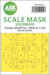 Masking Set Focke Wulf FW190A-6 (Border Model) Double Sided 200-M35010