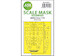 Masking Set Mitsubishi A6M2 Zero (Border Model) Double Sided 200-M35027