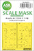 Masking Set Arado AR234B-2 (Hasegawa / Hobby 2000) Double sided 200-M48018