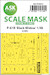 Masking Set P61B Black Widow (Great Wall) Double sided 200-M48024