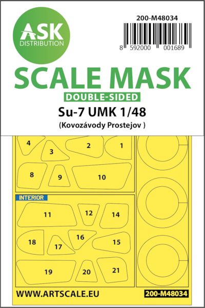 Masking Set Sukhoi Su7UMK (KP) Double sided 200-M48034
