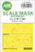 Masking Set Sukhoi Su27B Flanker (Great Wall Hobby) Double sided 200-M48038
