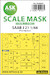 Masking Set SAAB J21 (Pilot Replicas) Double Sided 200-M48040
