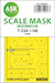 Masking Set T33 Shooting Star (Great Wall Hobby) Double Sided 200-M48042