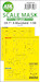 Masking Set SR71 Blackbird (Revell) Double sided, Also Red outlines 200-M48048