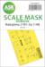 Masking Set Nakajima J1N1-SA Gekko Glassparts and wheels (Tamiya) Single Sided 200-M48057