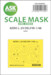 Masking Set Aero L29 Delfin Canopy and wheels (AMK) One Sided 200-M48060