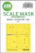 Masking Set Aero L29 Delfin Canopy and wheels (AMK) Double Sided 200-M48061
